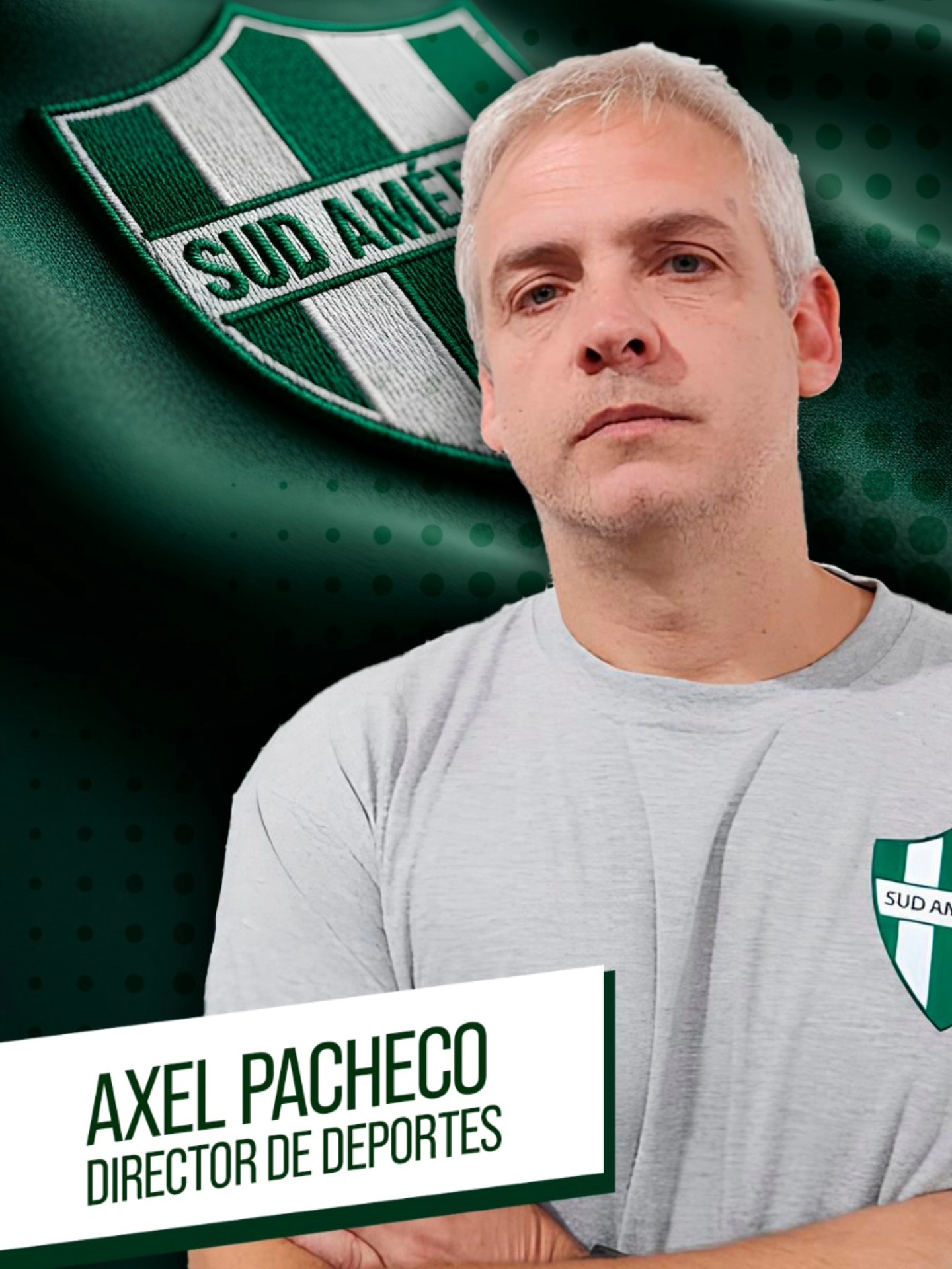Axel Pacheco fue presentado como Director de Deportes del club